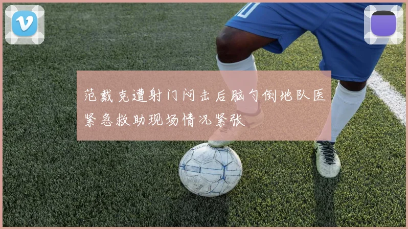 范戴克遭射门闷击后脑勺倒地队医紧急救助现场情况紧张